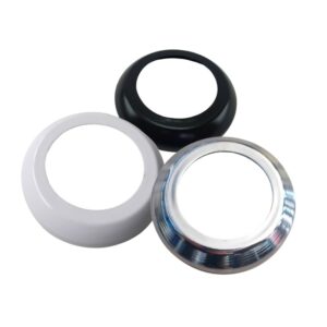 Canopla Redonda de Alumínio para Tubo 2 polegadas