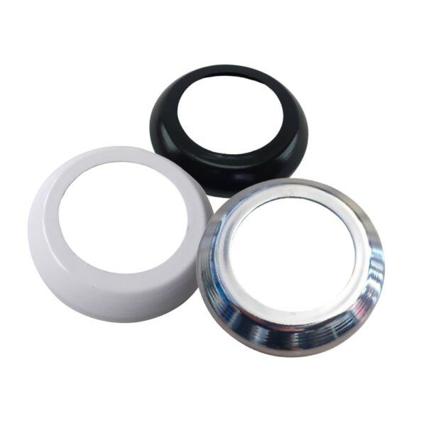 Canopla Redonda de Alumínio para Tubo 2 polegadas Canopla Redonda de Alumínio para Tubo 2 polegadas