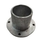 Pontalete Pequeno 50mm Redondo para Tubo de 2'' 200mm