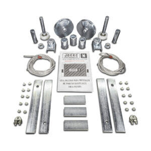 Kit para Portão Basculante de Alumínio Jocec