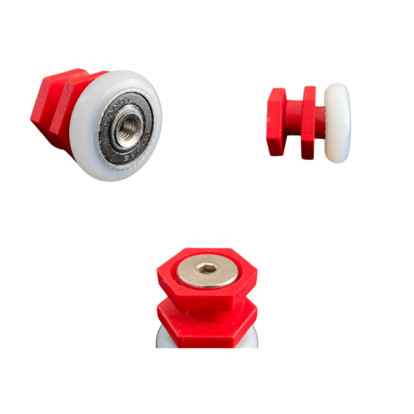 Roldana Excêntrica para Box com Eixo de Inox (Lady Kits) (4 Peças) Roldana Excêntrica para Box com Eixo de Inox (Lady Kits) (4 Peças)