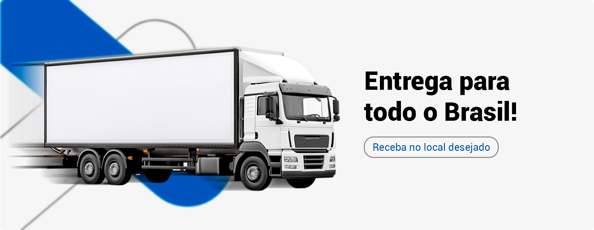 Entrega para todo o Brasil